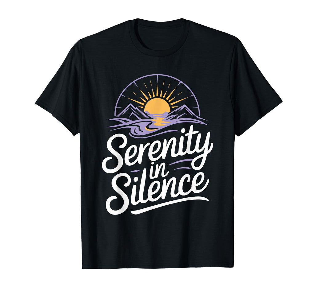 Silent Retreat Participants T-Shirt - Minimalist Print Men Women - T-Shirt, Sweatshirt, Hoodie