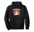 Therapy Dog Dog Lovers Hoodie - Novelty Apparel for Adults - T-Shirt, Sweatshirt, Hoodie