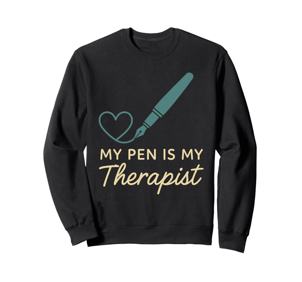 Mindfulness Journaling Self Care Mental Sweatshirt - Graphic Print Unisex - T-Shirt, Sweatshirt, Hoodie