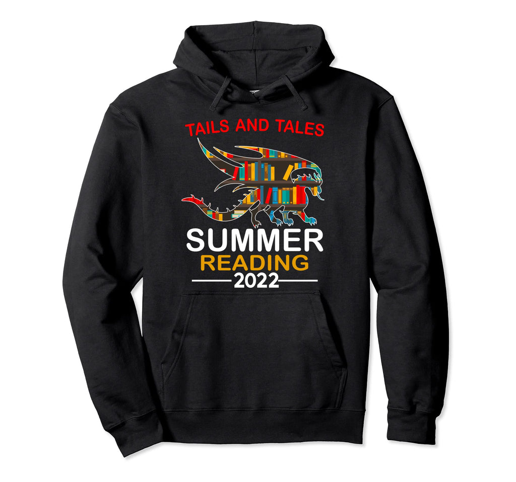 Tails And Tales Summer Reading Hoodie - Casual Everyday Wear for Adults - T-Shirt, Sweatshirt, Hoodie