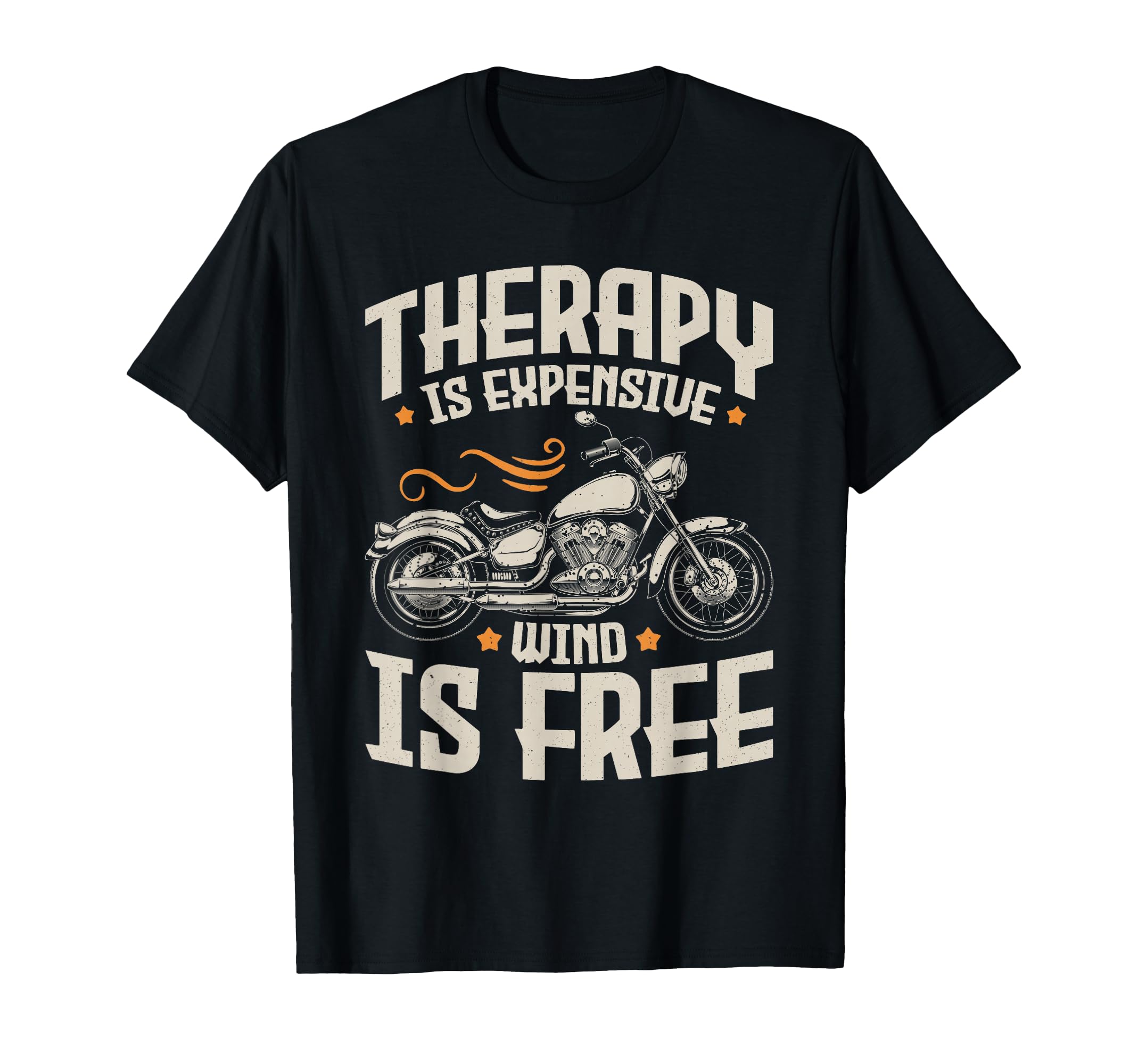 Motorcycle Rider Therapy Motorcycle T-Shirt - Aesthetic Graphic for Adults - T-Shirt, Sweatshirt, Hoodie