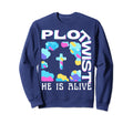 Jesus Easter Plot Twist He Is Alive Sweatshirt - Trendy Graphic Men Women - T-Shirt, Sweatshirt, Hoodie