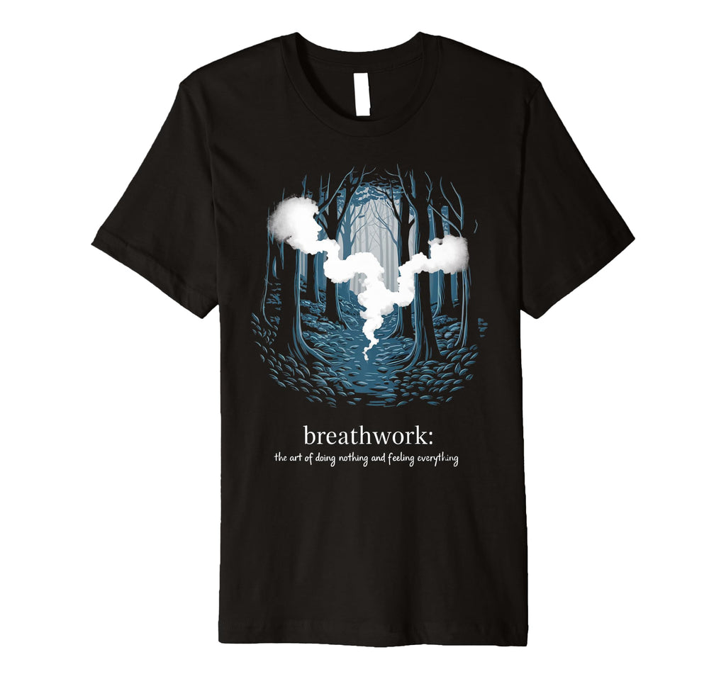 Mystical Forest Breathwork T-Shirt - Fun Novelty Design for Adults - T-Shirt, Sweatshirt, Hoodie