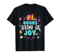 Books Bring Joy Reading T-Shirt - Custom Art Print for Adults - T-Shirt, Sweatshirt, Hoodie