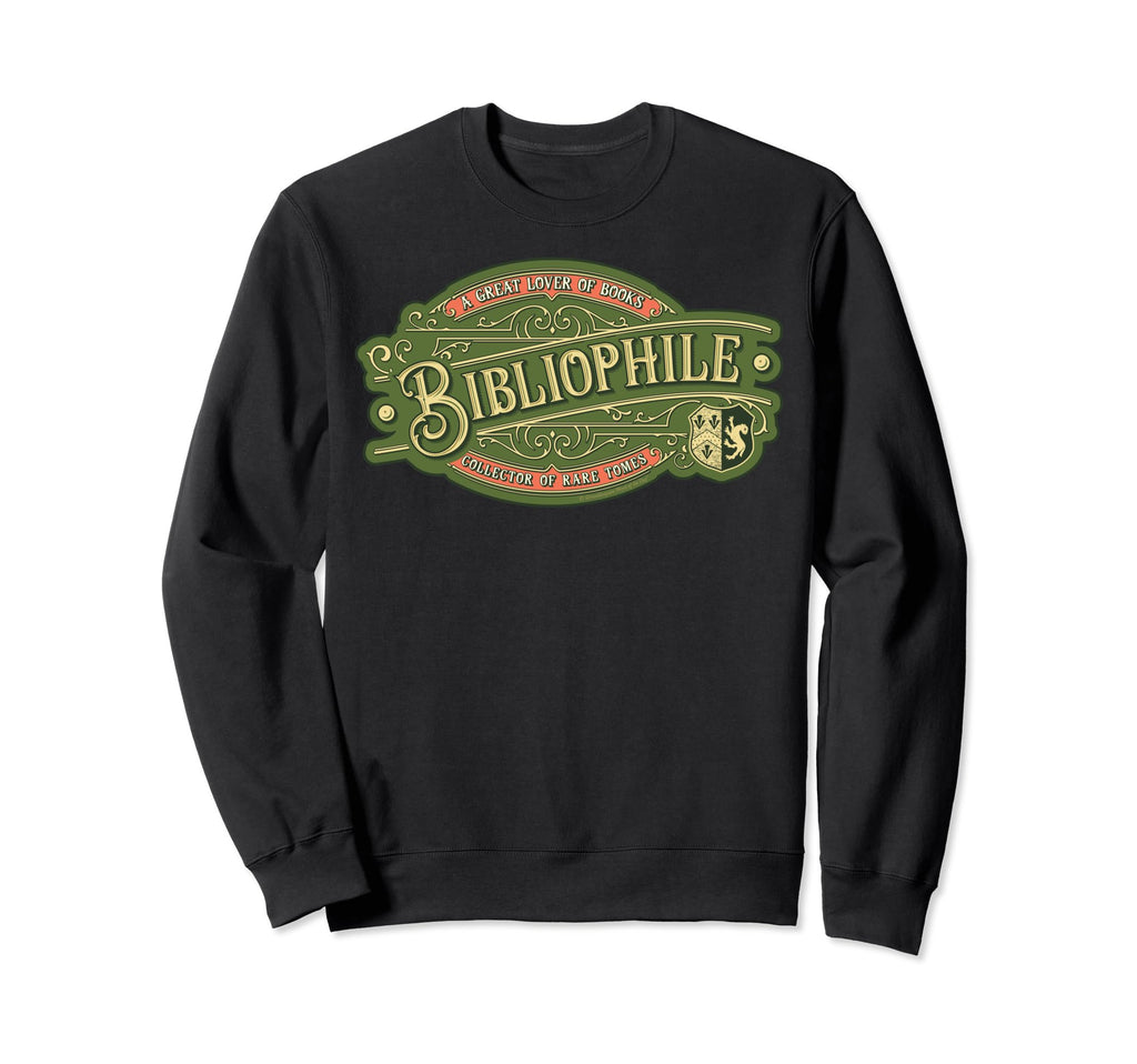 Bibliophile Great Lover Books Sweatshirt - Custom Art Print Men Women - T-Shirt, Sweatshirt, Hoodie