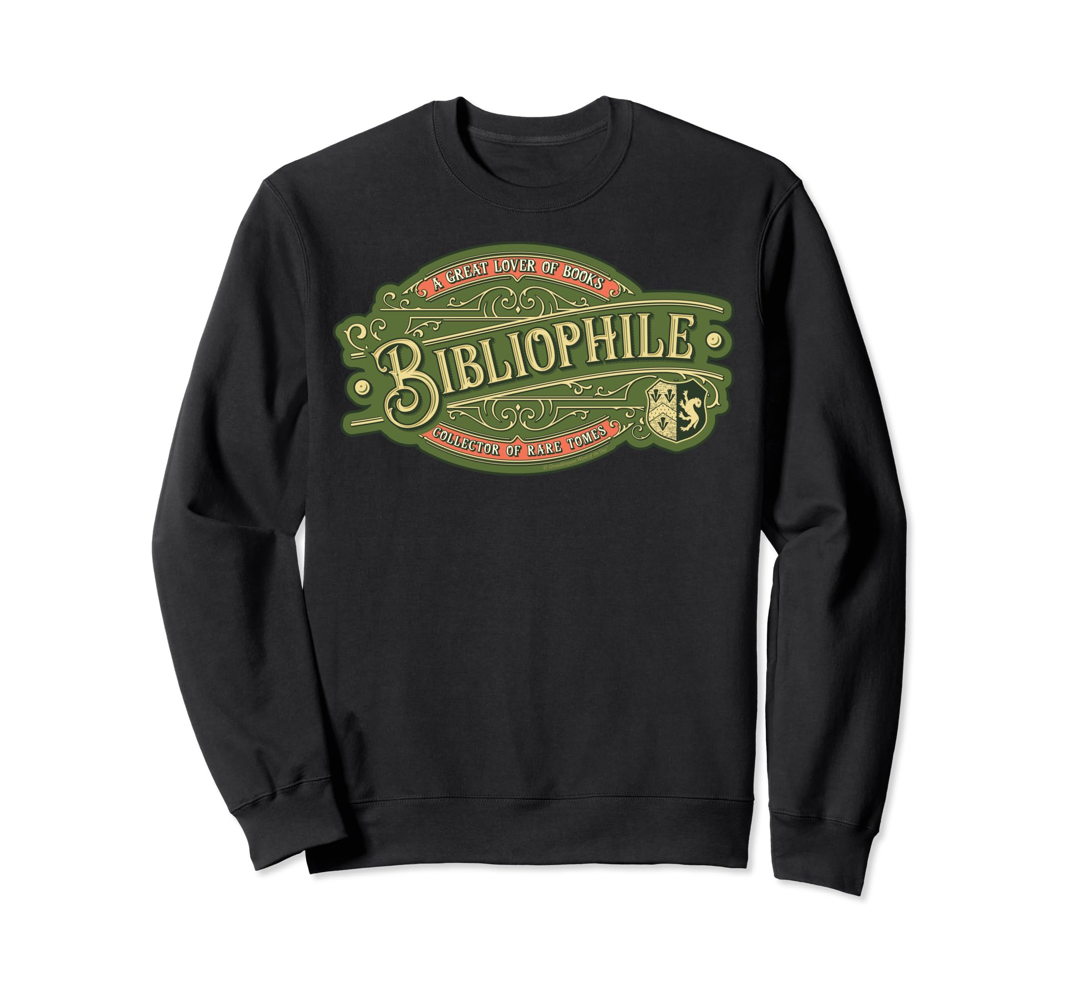 Bibliophile Great Lover Books Sweatshirt - Custom Art Print Men Women - T-Shirt, Sweatshirt, Hoodie