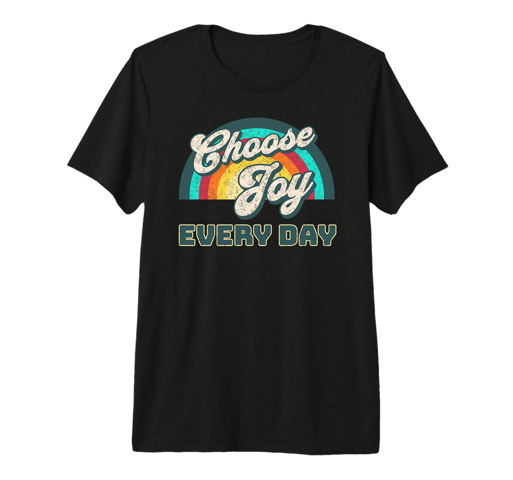 Choose Joy Everyday Tri Blend T-Shirt - Graphic Print for Adults - T-Shirt, Sweatshirt, Hoodie