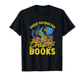 Easily Distracted Dragons And T-Shirt - Fun Novelty Design for Adults - T-Shirt, Sweatshirt, Hoodie