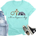 Christian Easter Shirts for Women A Lot Can Happen in 3 Days T-Shirt He is Risen Jesus Tee Tops - T-Shirt, Sweatshirt, Hoodie