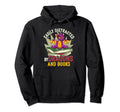 Funny Librarian Fantasy Creature Hoodie - Aesthetic Graphic for Adults - T-Shirt, Sweatshirt, Hoodie
