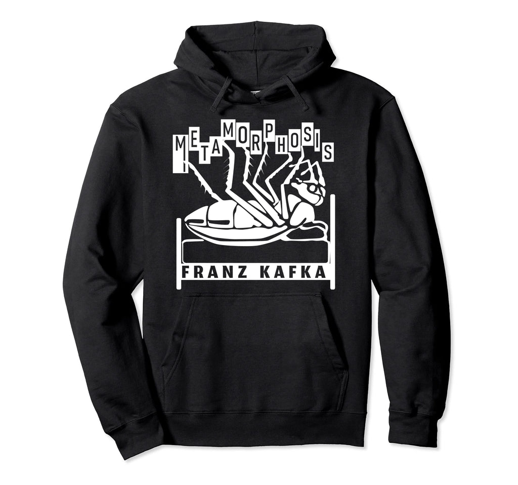 Franz Kafka German Transformation Hoodie - Graphic Print for Adults - T-Shirt, Sweatshirt, Hoodie