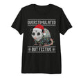 Overstimulated But Festive Opossum Ugly T-Shirt - Aesthetic Graphic Unisex - T-Shirt, Sweatshirt, Hoodie
