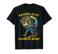 Reading Is My Favorite Sport Womens Fantasy T-Shirt - Graphic Print Unisex - T-Shirt, Sweatshirt, Hoodie