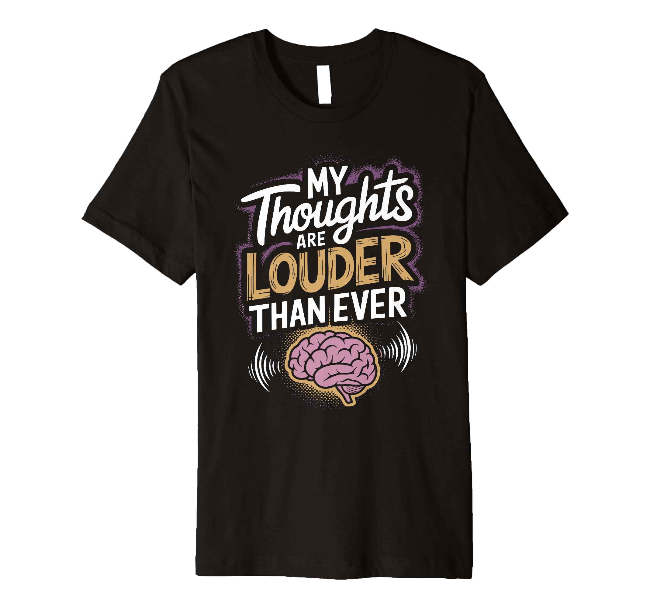Silent Retreat Participants Mindfulness T-Shirt - Unique Graphic Men Women - T-Shirt, Sweatshirt, Hoodie