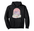 Purple Dragon Books Flowers Bookish Hoodie - Unique Graphic for Adults - T-Shirt, Sweatshirt, Hoodie