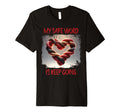 My Safe Word Is Keep Going Rope Heart T-Shirt - Casual Everyday Wear Unisex - T-Shirt, Sweatshirt, Hoodie