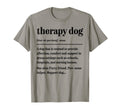 Therapy Dog Definition Therapy Dog T-Shirt - Custom Art Print Men Women - T-Shirt, Sweatshirt, Hoodie