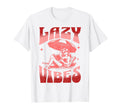 Lazy Reading Vacation Book Lover Beach T-Shirt - Unique Graphic Men Women - T-Shirt, Sweatshirt, Hoodie