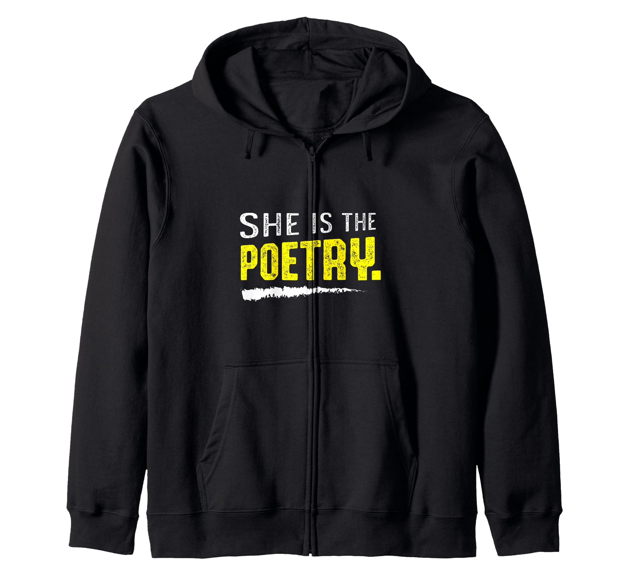 She Is Poetry Blog Journal Comment Sweatshirt - Fun Novelty Design Unisex - T-Shirt, Sweatshirt, Hoodie