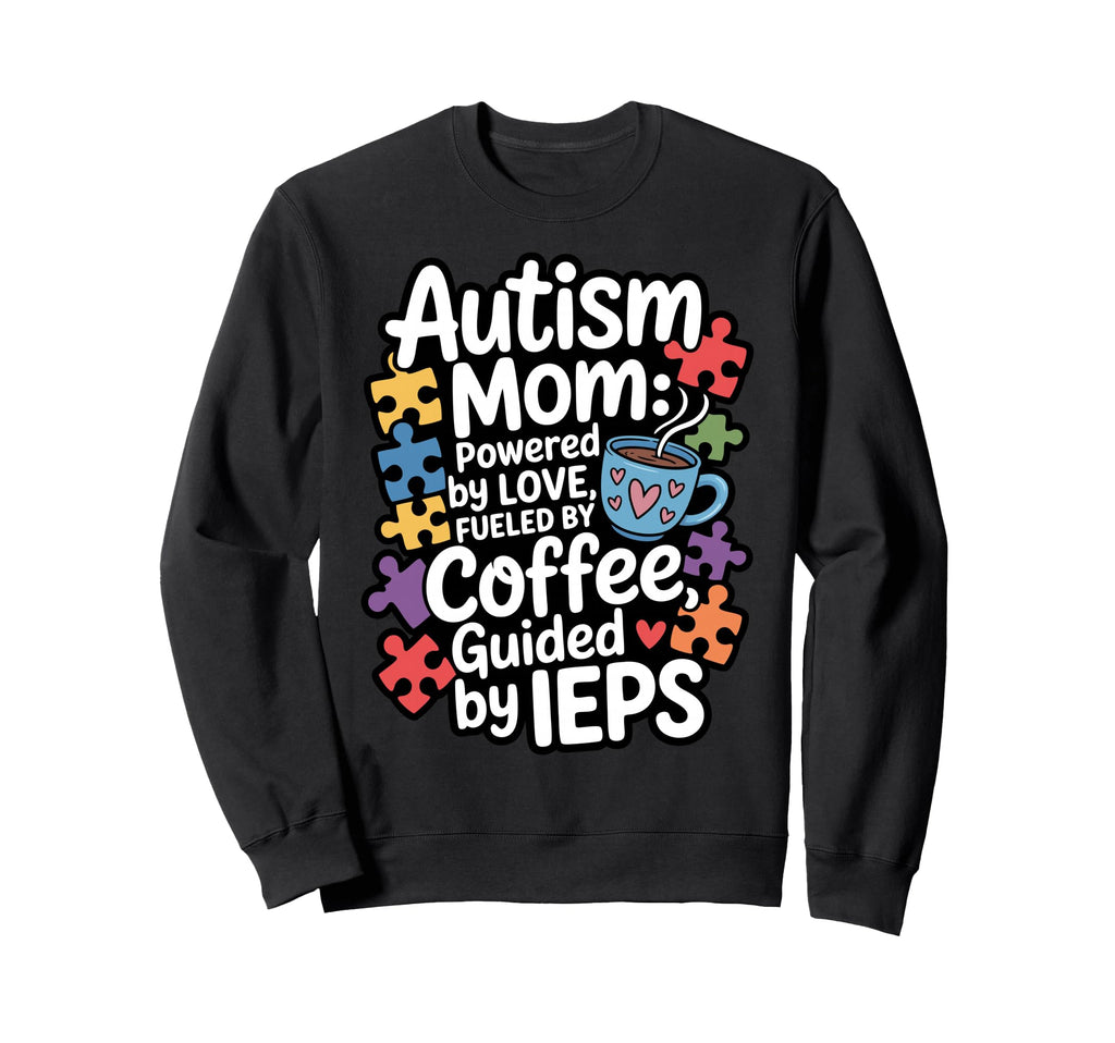 Autism Mom Autism Dad Family Pride T-Shirt - Graphic Print Men Women - T-Shirt, Sweatshirt, Hoodie
