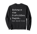 Read Banned Books Week Literacy Sweatshirt - Fun Novelty Design Unisex - T-Shirt, Sweatshirt, Hoodie
