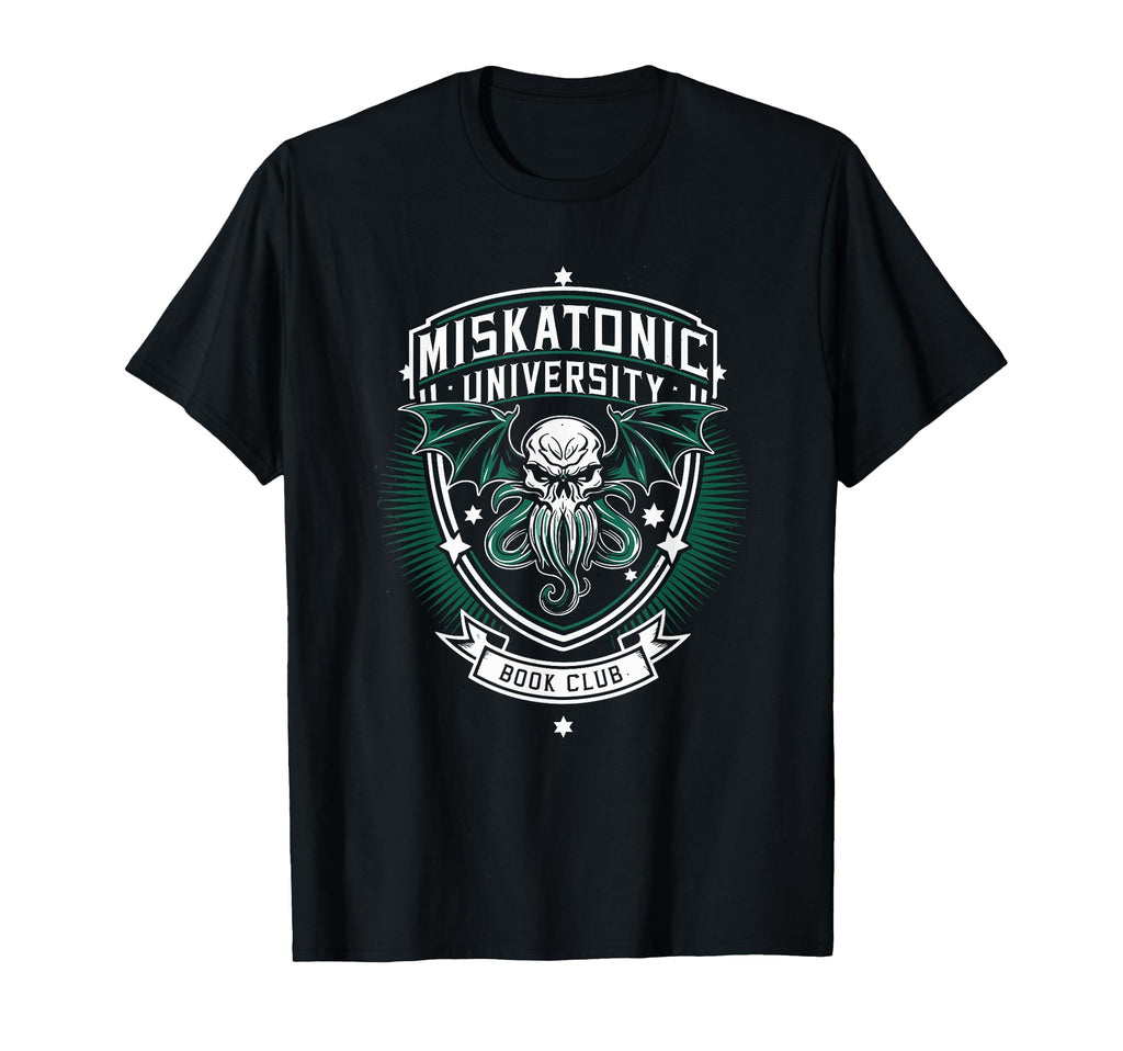 Miskatonic University Book Club T-Shirt - Aesthetic Graphic Men Women - T-Shirt, Sweatshirt, Hoodie
