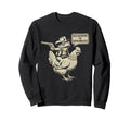 Hold Partner Im Overstimulated Sweatshirt - Trendy Graphic for Adults - T-Shirt, Sweatshirt, Hoodie