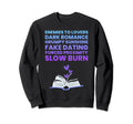 Bibliophile Romance Book Genre Sweatshirt - Casual Everyday Wear for Adults - T-Shirt, Sweatshirt, Hoodie