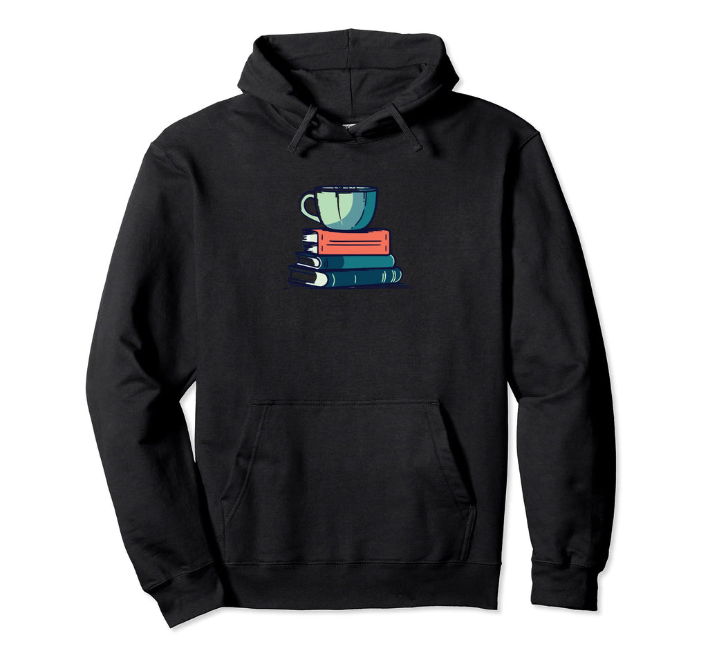 Bookworm Novel Writer Library Hoodie - Unique Graphic for Adults - T-Shirt, Sweatshirt, Hoodie