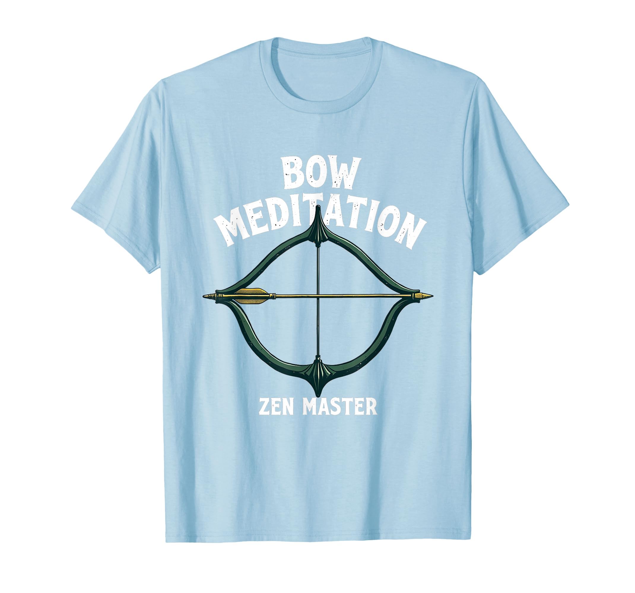 Bow Meditation Zen Master T-Shirt - Casual Everyday Wear for Adults - T-Shirt, Sweatshirt, Hoodie