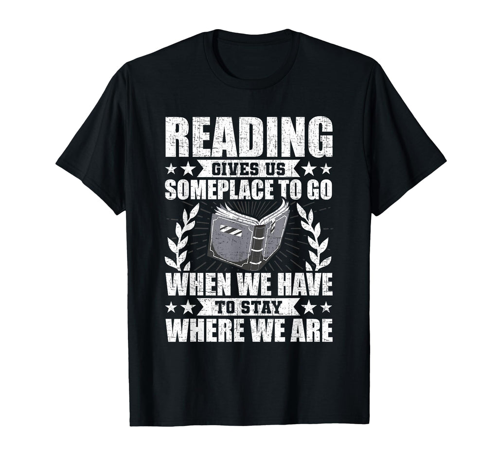 Reading Reader Book Lover Literature T-Shirt - Novelty Apparel for Adults - T-Shirt, Sweatshirt, Hoodie