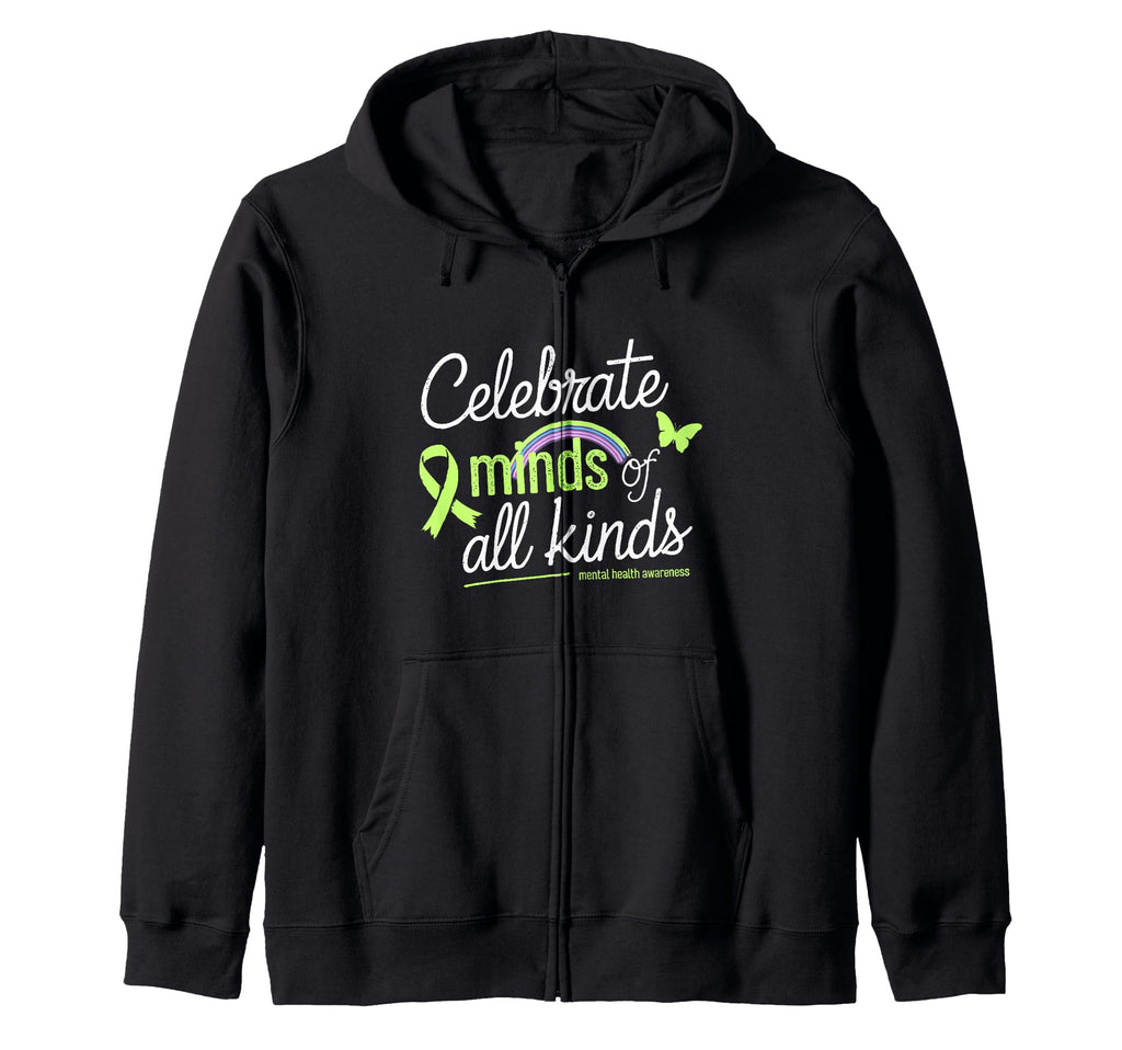 Mental Health Awareness Month Green T-Shirt - Trendy Graphic Men Women - T-Shirt, Sweatshirt, Hoodie