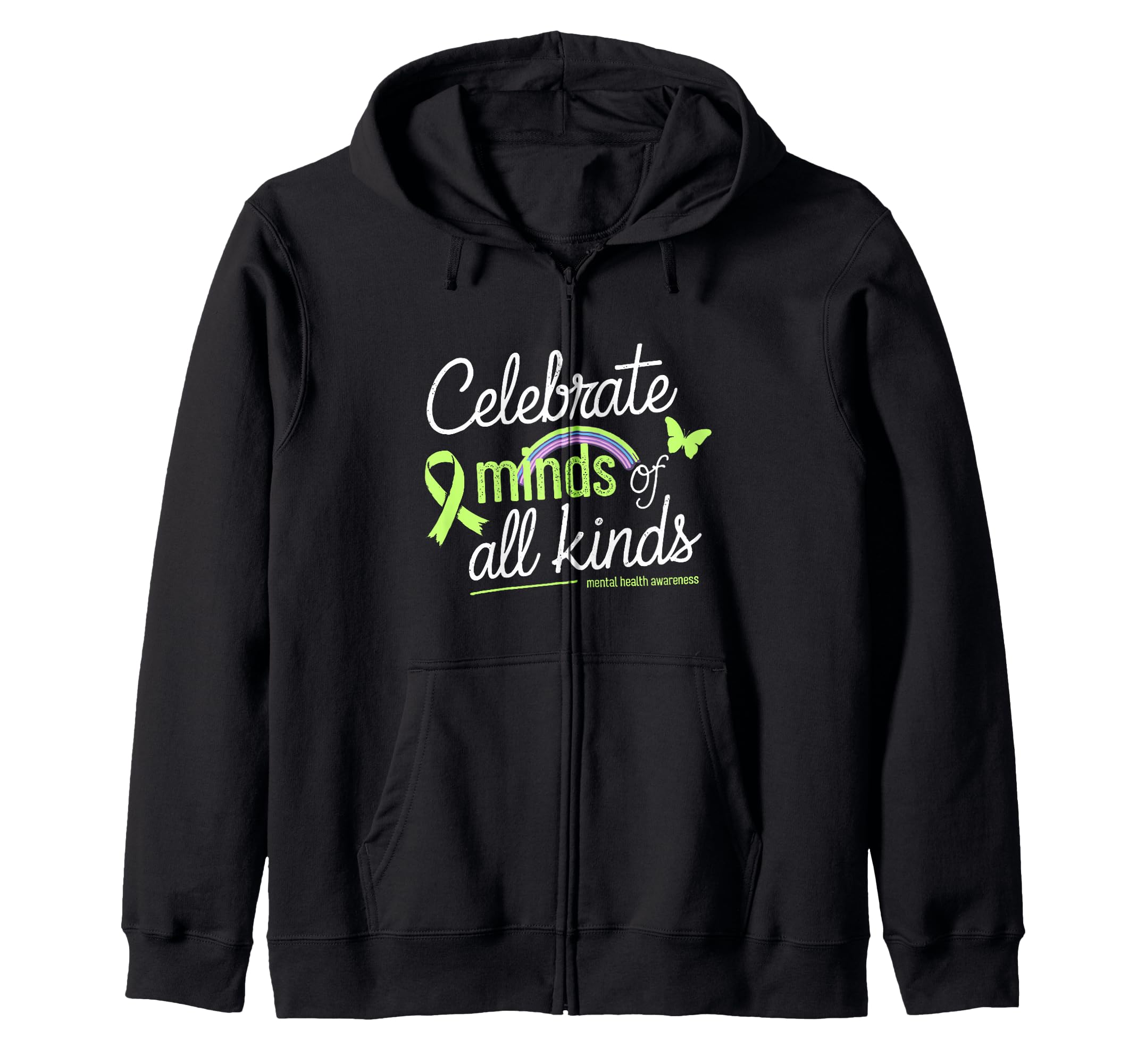 Mental Health Awareness Month Green T-Shirt - Trendy Graphic Men Women - T-Shirt, Sweatshirt, Hoodie