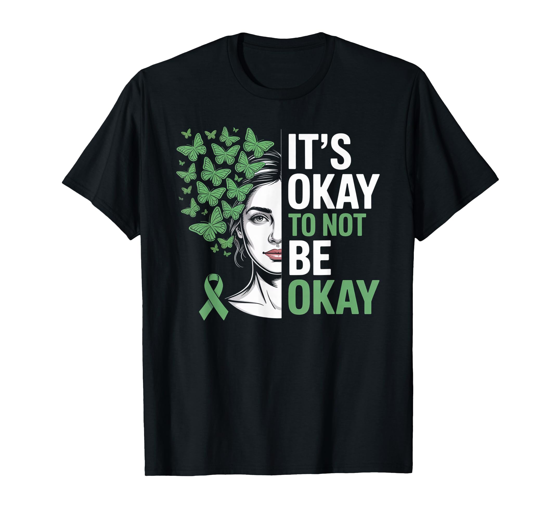 Its Okay To Not Be Okay Mental Health T-Shirt - Novelty Apparel Unisex - T-Shirt, Sweatshirt, Hoodie
