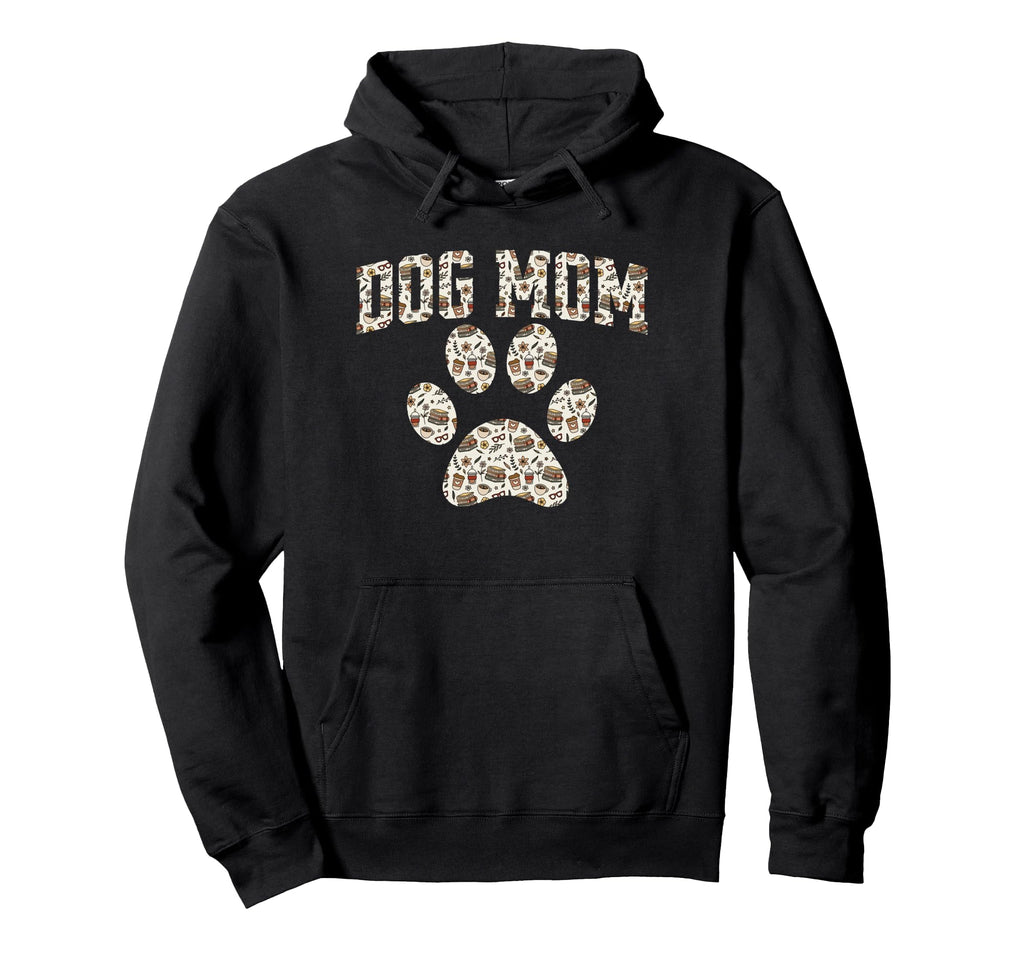 Dog Mom Books And Coffee Hoodie - Streetwear Style Men Women - T-Shirt, Sweatshirt, Hoodie
