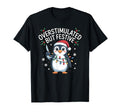 Funny Overstimulated But Festive Penguin T-Shirt - Trendy Graphic Men Women - T-Shirt, Sweatshirt, Hoodie