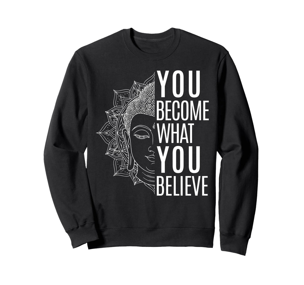 Inspiring Law Attraction Buddha Sweatshirt - Custom Art Print Men Women - T-Shirt, Sweatshirt, Hoodie
