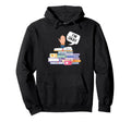 Im Okay Reading Book Lover Bookworm Hoodie - Graphic Print Unisex - T-Shirt, Sweatshirt, Hoodie