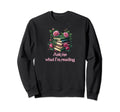 Book Worm Book Stack Reading Addict Sweatshirt - Graphic Print for Adults - T-Shirt, Sweatshirt, Hoodie