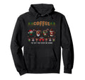 Coffee Keeps Me Going Santa Claus Mug Hoodie - Casual Everyday Wear Unisex - T-Shirt, Sweatshirt, Hoodie
