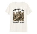 Reading Is My Favorite Sport Dragon T-Shirt - Aesthetic Graphic for Adults - T-Shirt, Sweatshirt, Hoodie
