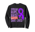 Spread Hope Raise Awareness Save Sweatshirt - Graphic Print Men Women - T-Shirt, Sweatshirt, Hoodie