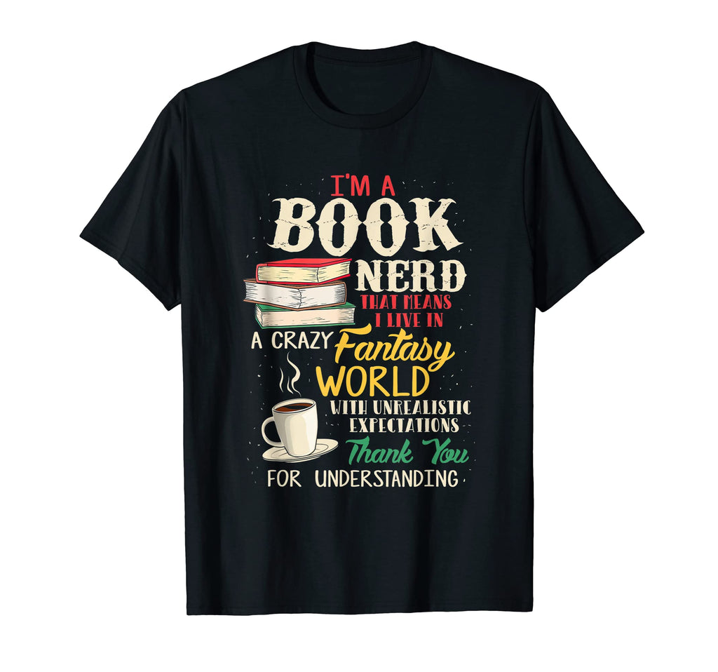 Reading Lover Literature Gift Book T-Shirt - Fun Novelty Design Men Women - T-Shirt, Sweatshirt, Hoodie