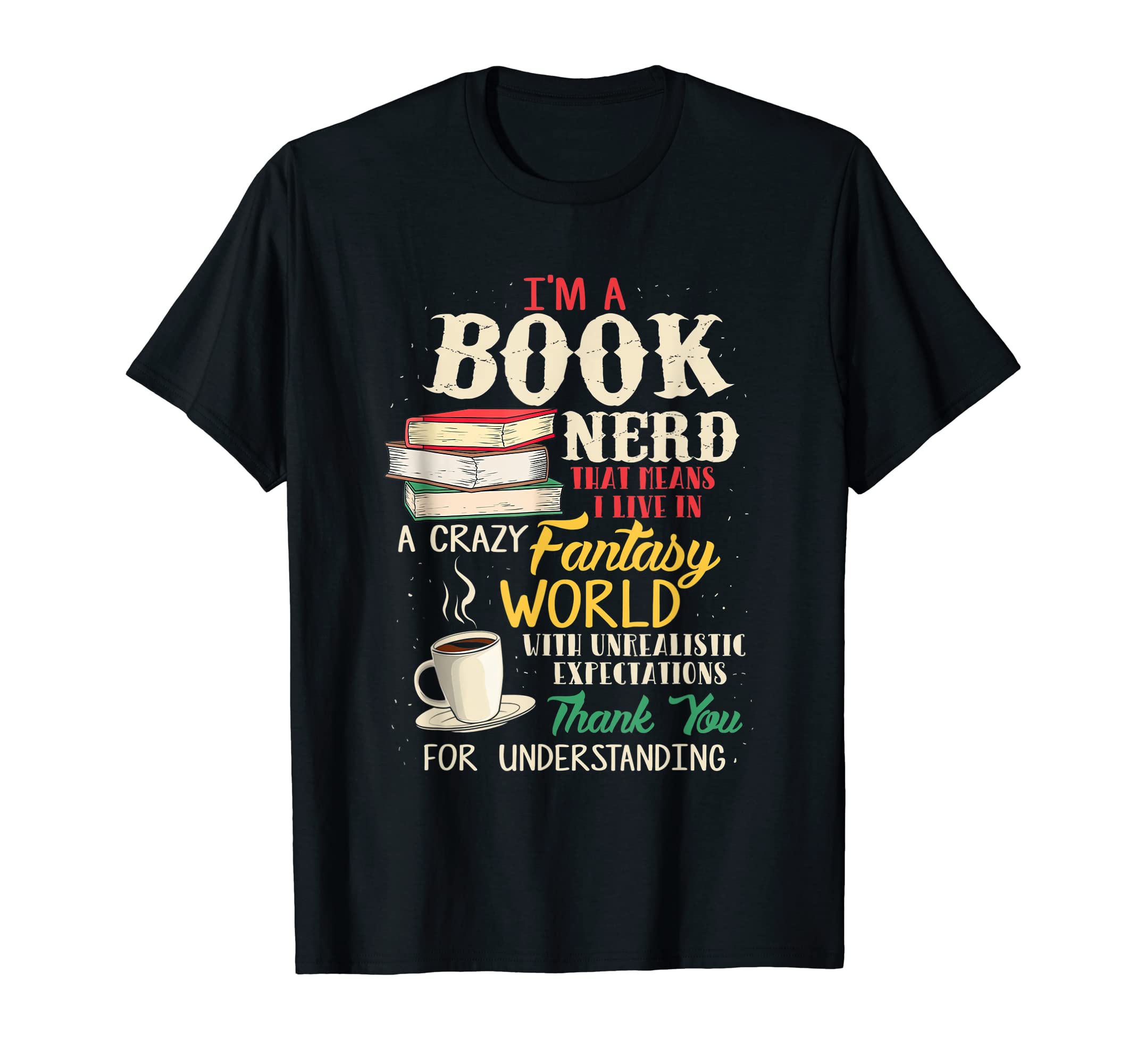 Reading Lover Literature Gift Book T-Shirt - Fun Novelty Design Men Women - T-Shirt, Sweatshirt, Hoodie