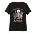 Just Good Reading Dirty Books Dark T-Shirt - Minimalist Print for Adults - T-Shirt, Sweatshirt, Hoodie