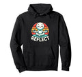 Funny Reflect Mindful Wellness Enthusiast Hoodie - Unique Graphic Men Women - T-Shirt, Sweatshirt, Hoodie