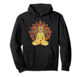 Chakra Chakras Aligned Meditation Hoodie - Minimalist Print for Adults - T-Shirt, Sweatshirt, Hoodie