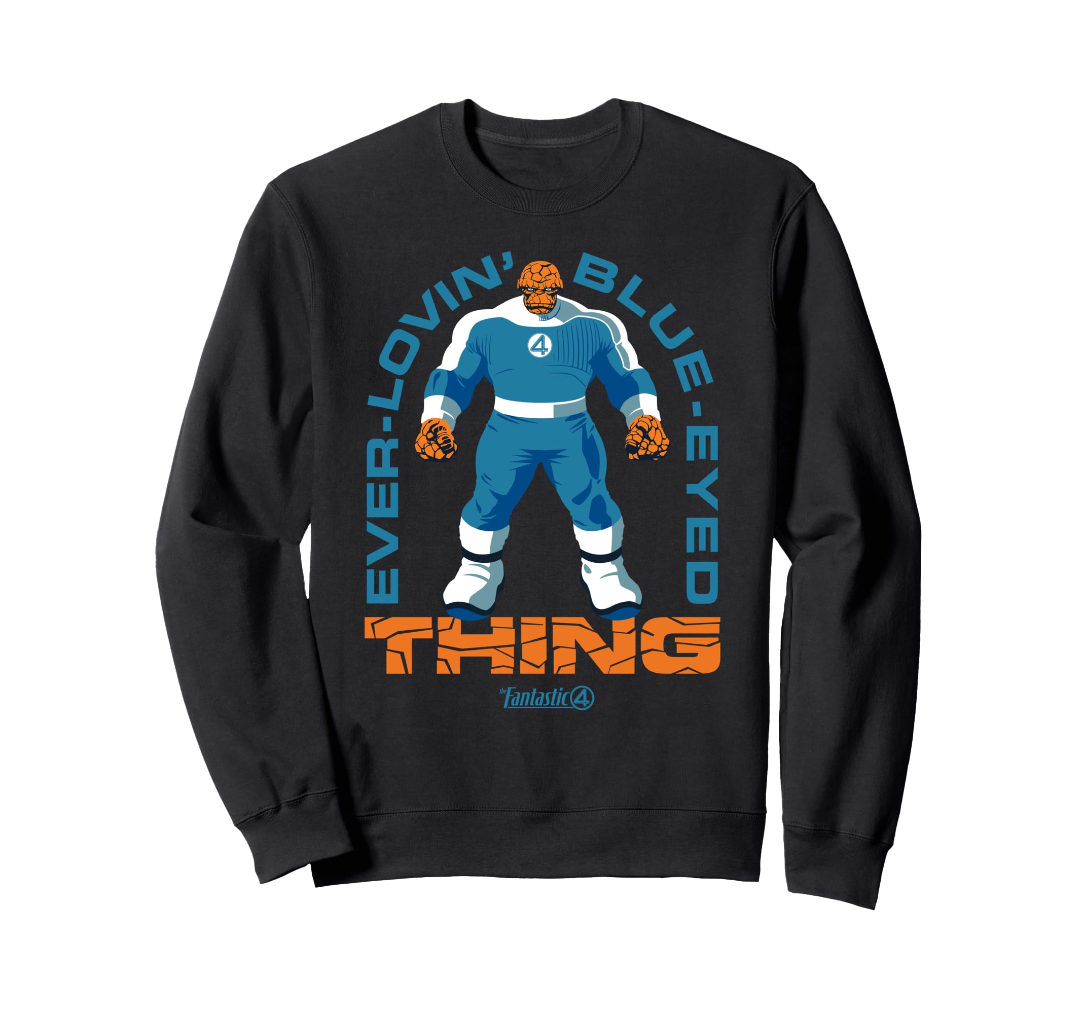 Marvel Fantastic Four First Sweatshirt - Fun Novelty Design for Adults - T-Shirt, Sweatshirt, Hoodie