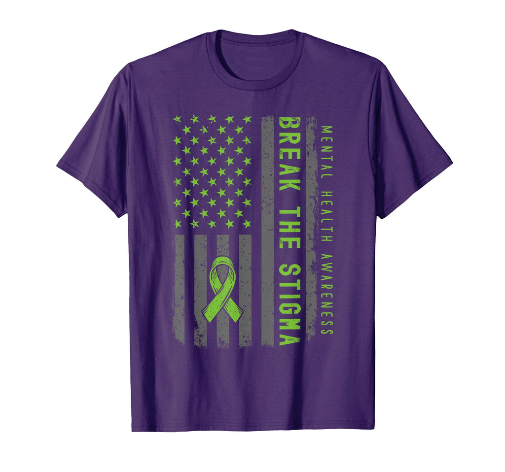 Mental Health Matters Fight Stigma T-Shirt - Streetwear Style Unisex - T-Shirt, Sweatshirt, Hoodie