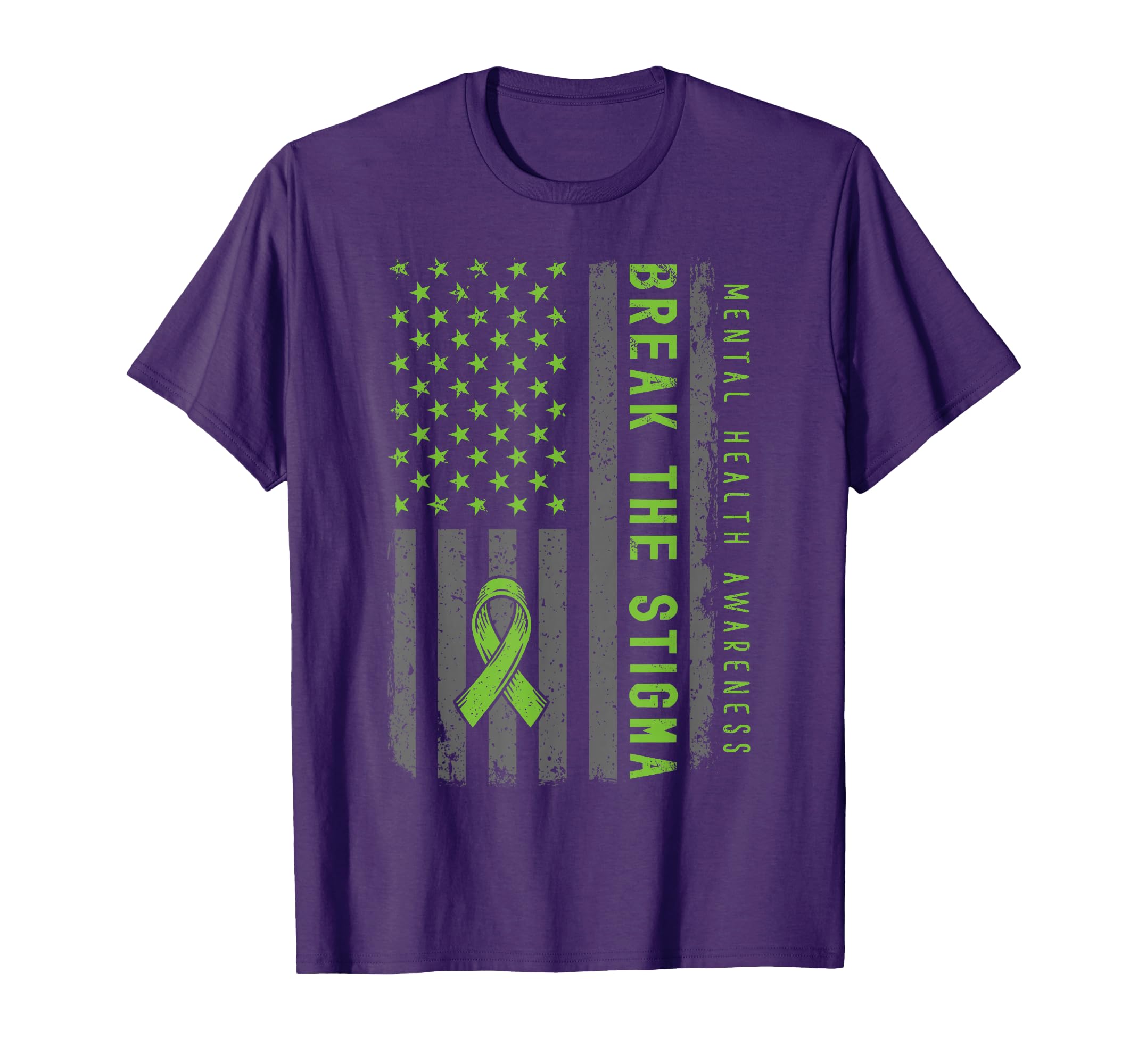 Mental Health Matters Fight Stigma T-Shirt - Streetwear Style Unisex - T-Shirt, Sweatshirt, Hoodie